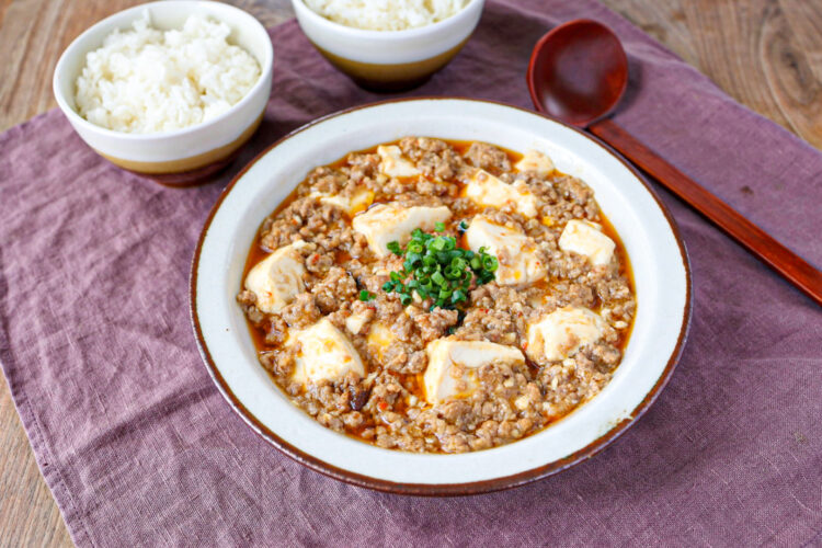 レンジで！ 絶品麻婆豆腐